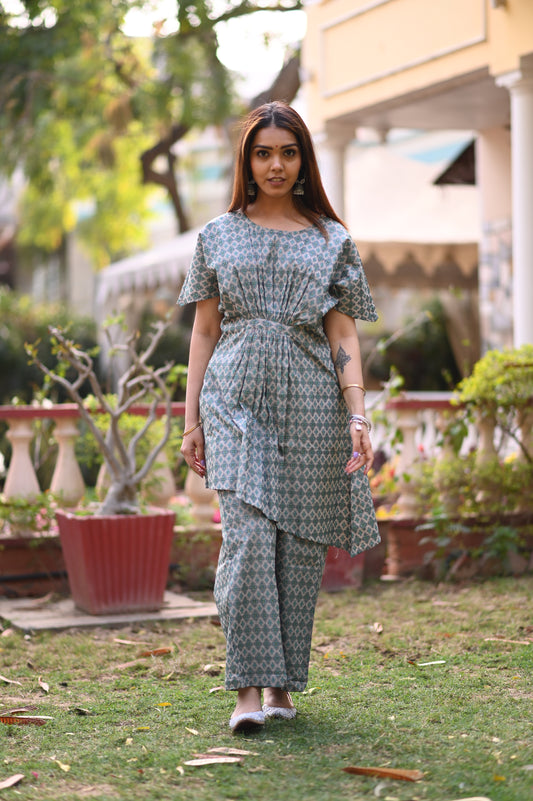 Shine Green Co-ord Set