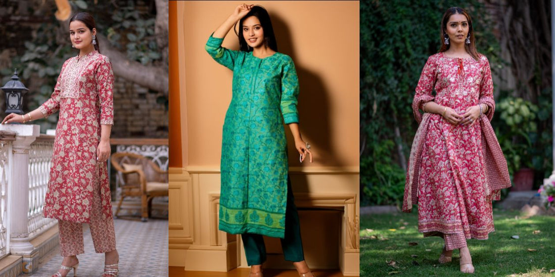 Designer Kurta Sets: Timeless Elegance for Modern Women