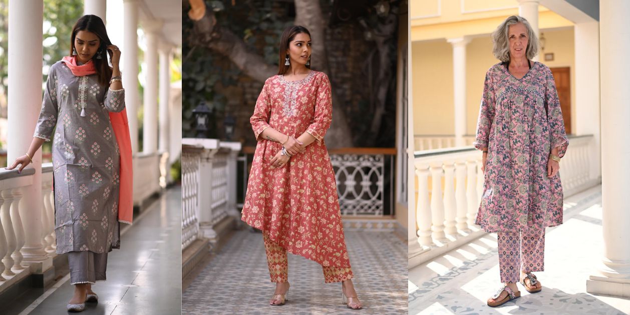 Cotton Suit Sets | Effortless Style and Comfort All Year Round – Phool ...