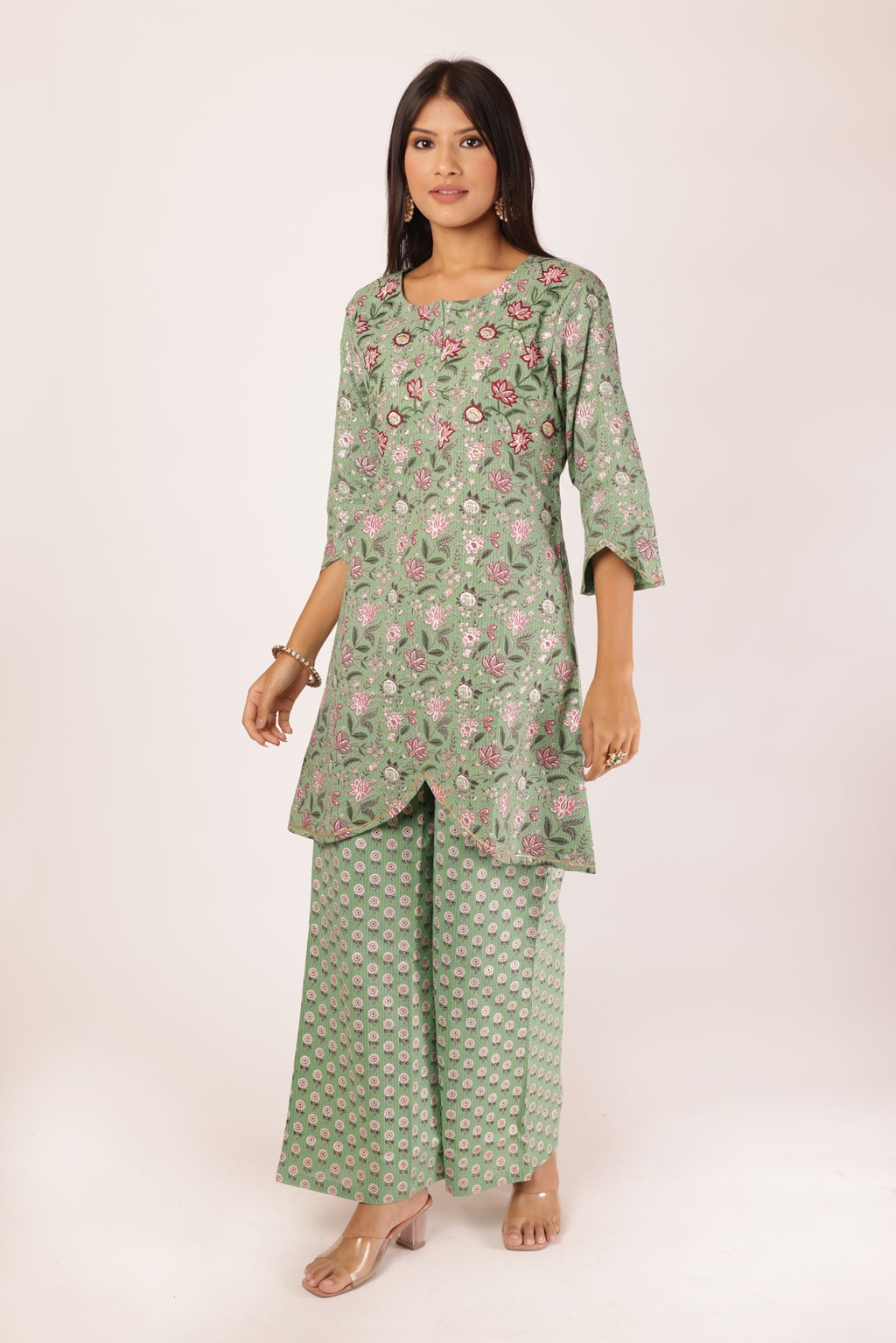 ANOKHI KURTA SET - GREEN