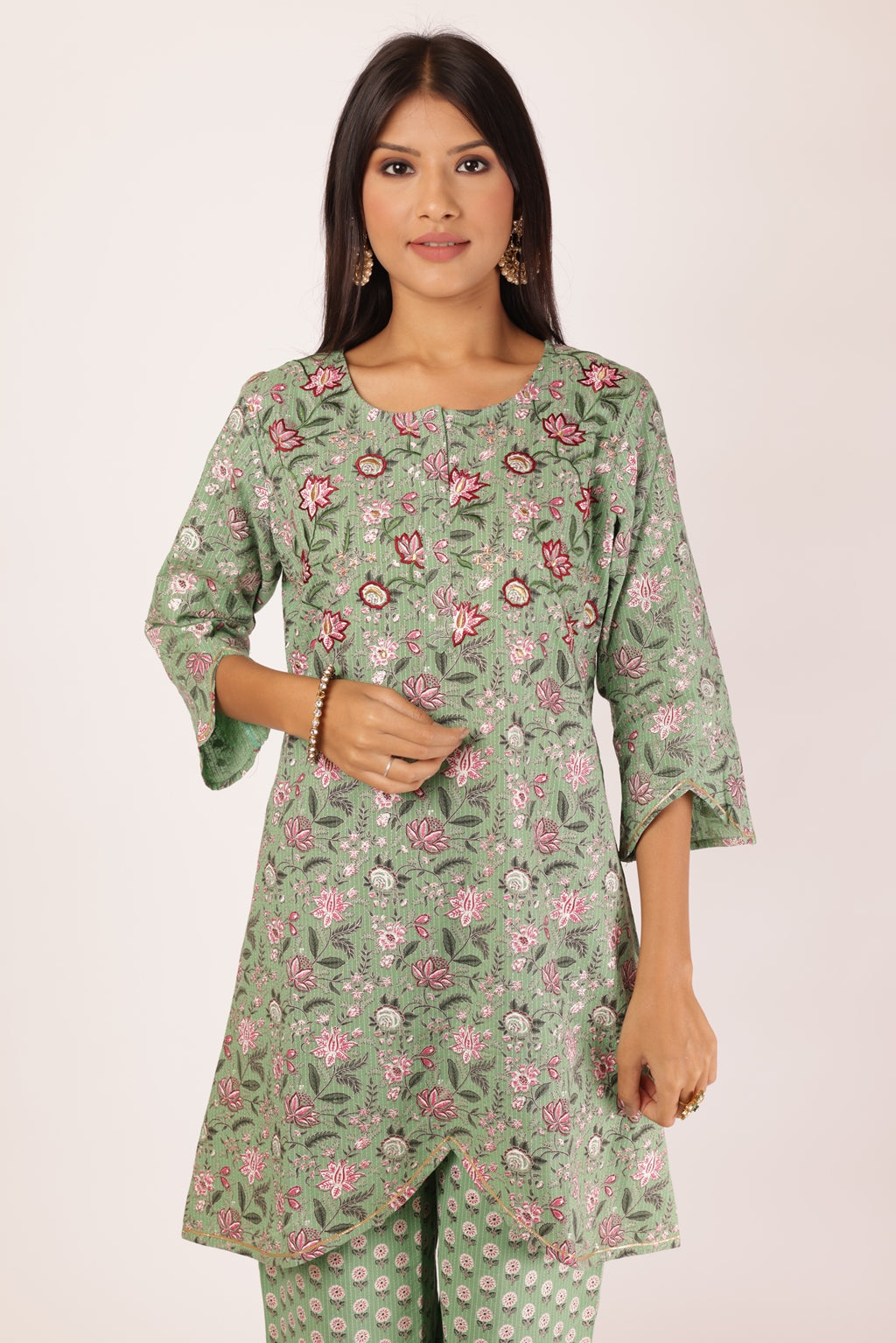 ANOKHI KURTA SET - GREEN