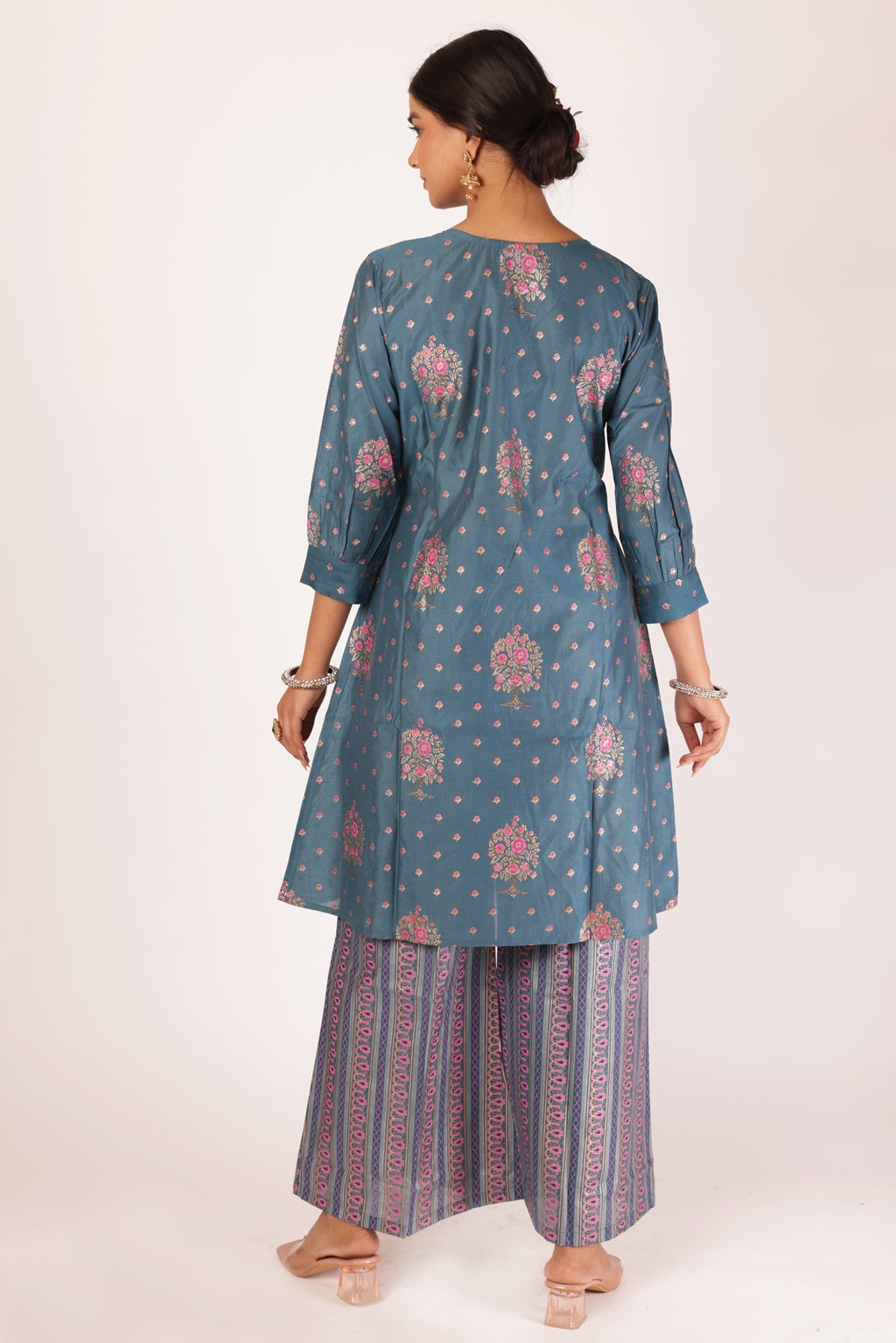 ROHINI KURTA SET - BLUE