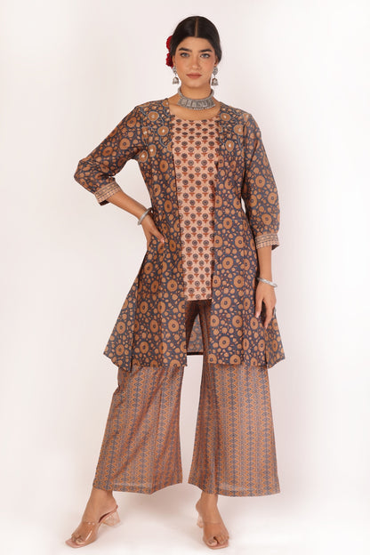 GAURI KURTA SET - BLUE