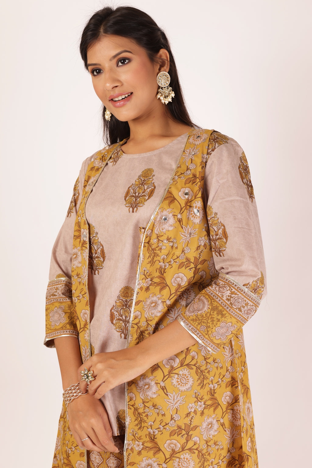 IRA KURTA SET - YELLOW