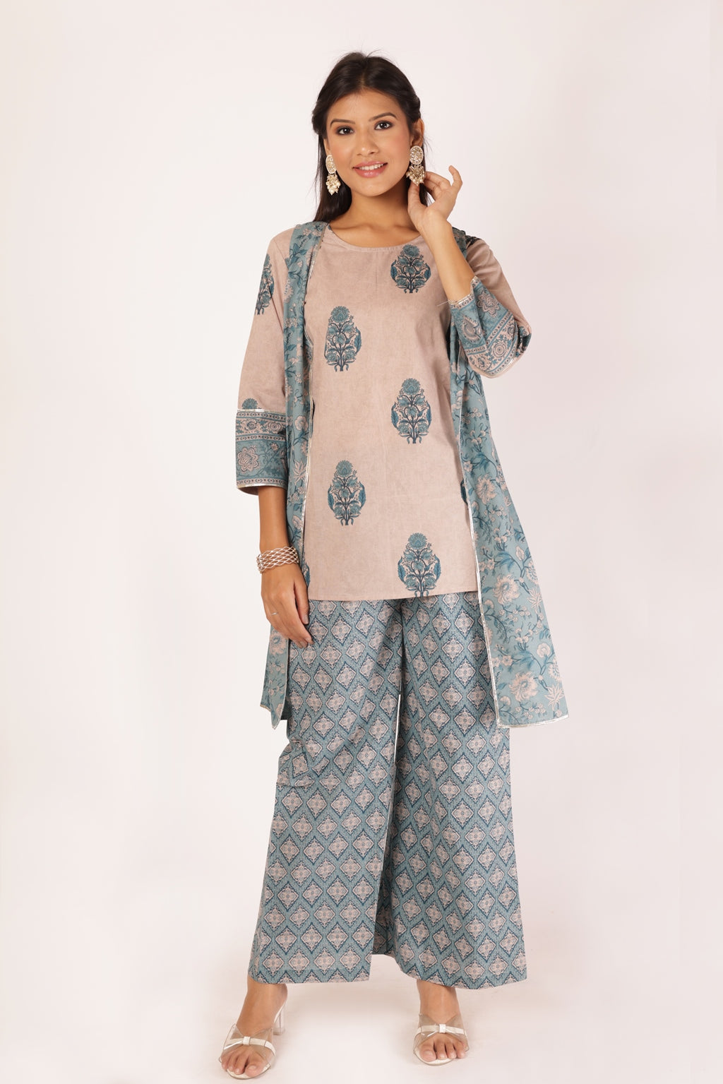 IRA KURTA SET - BLUE