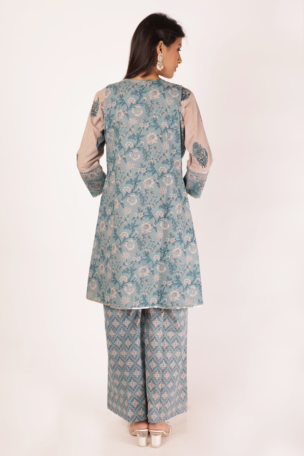 IRA KURTA SET - BLUE