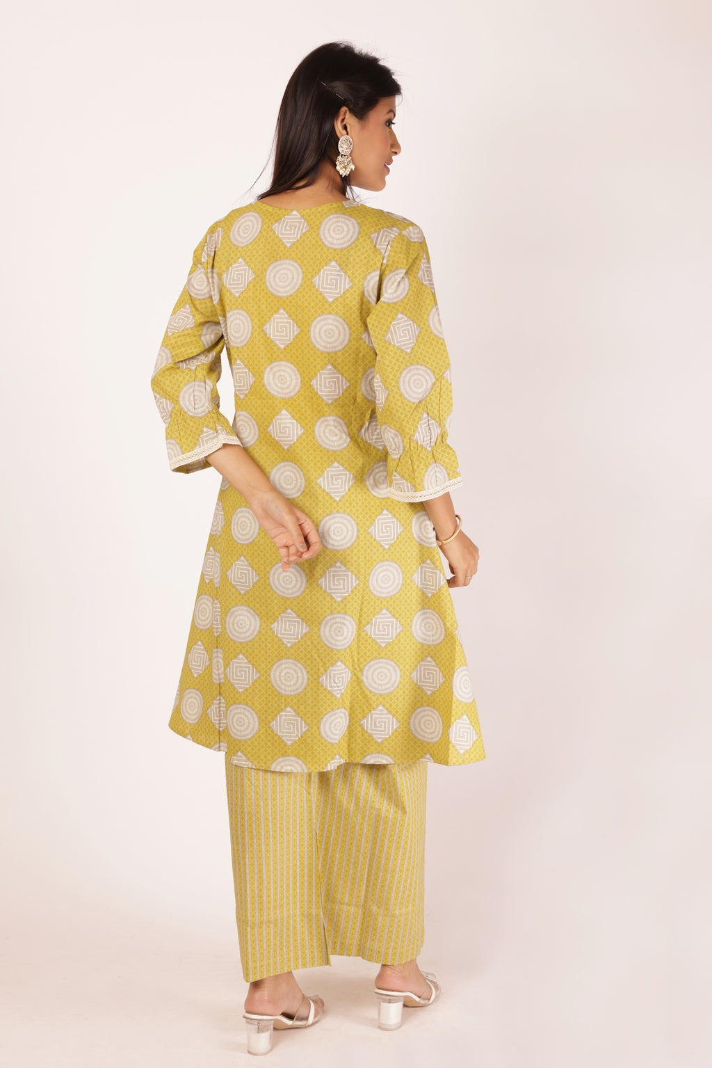 PURVA CO-ORDS SET - YELLOW