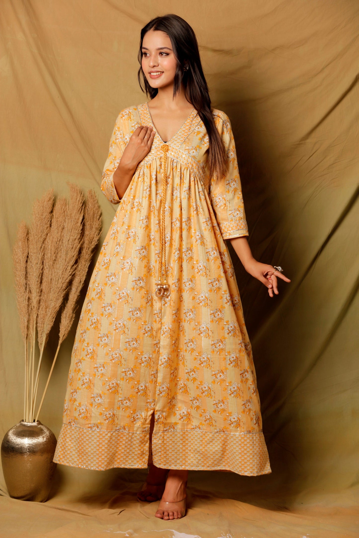 JASMINE DRESS - YELLOW