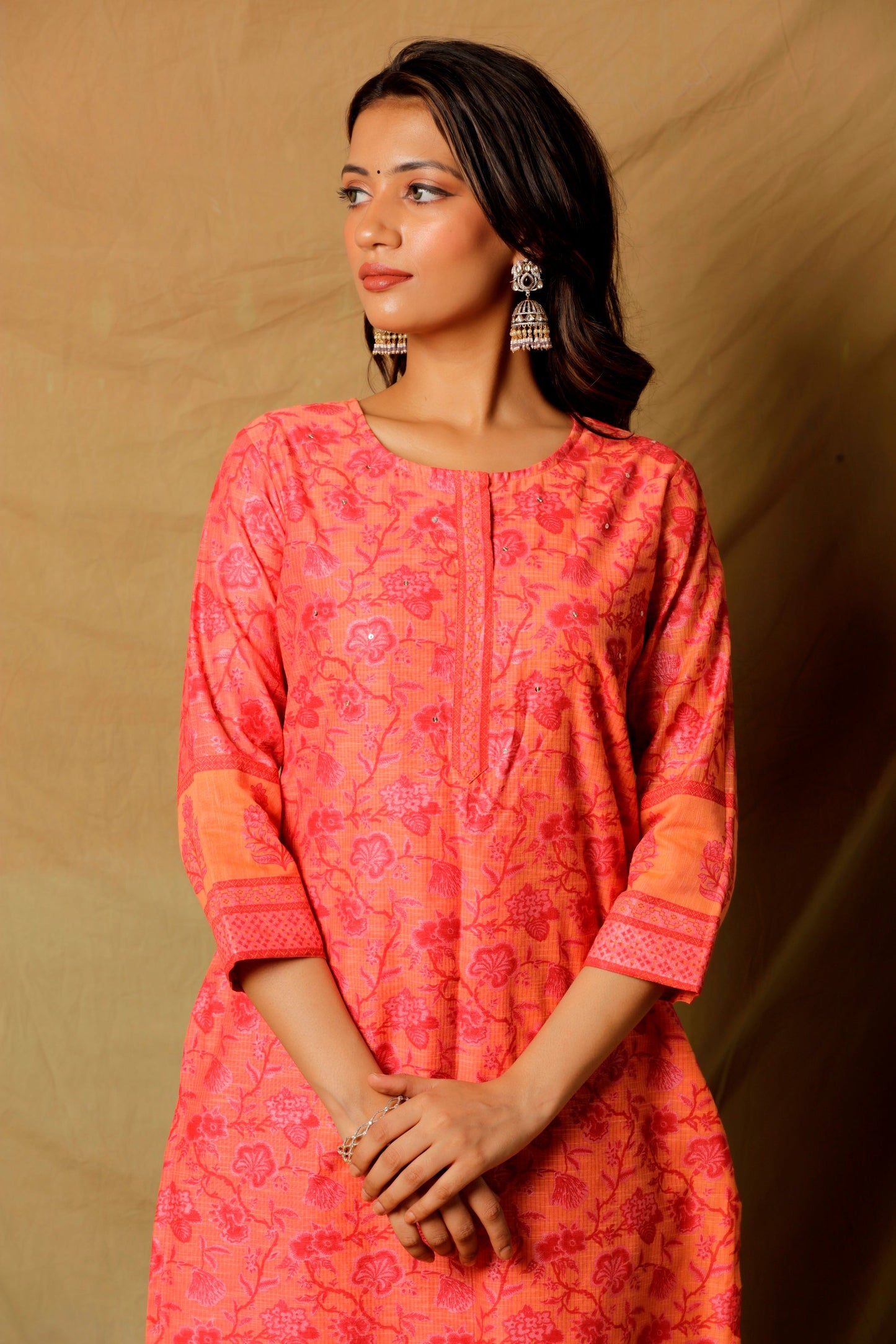 AMEYA KURTA SET - RED