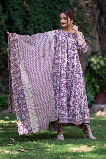 Rani KURTA SET - purple