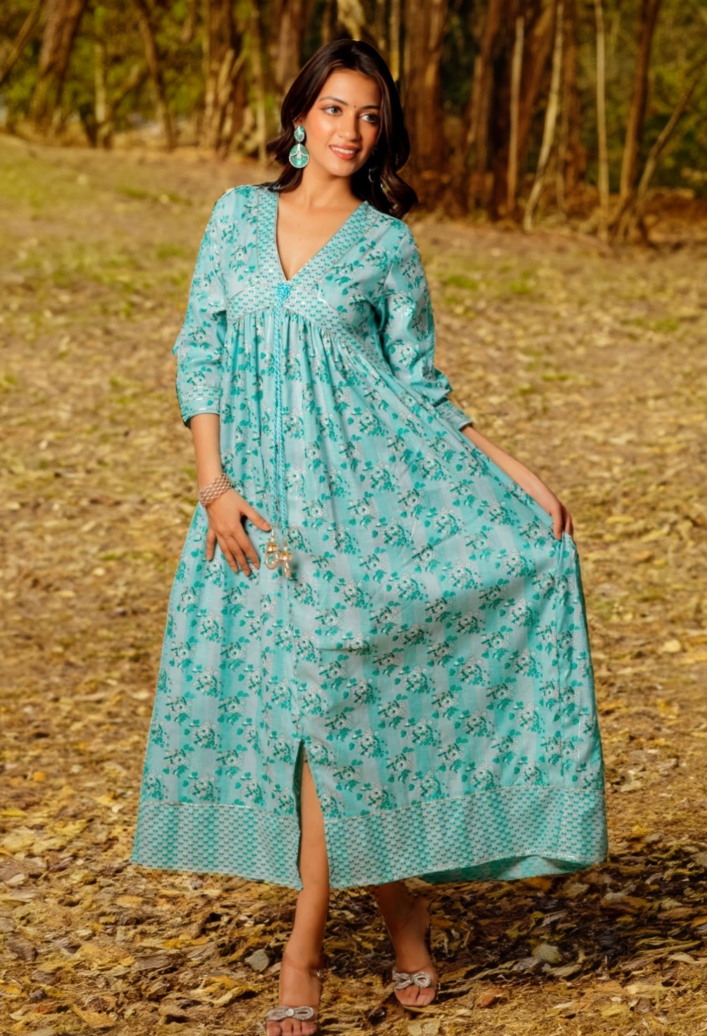 JASMINE DRESS - BLUE