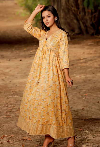 JASMINE DRESS - YELLOW