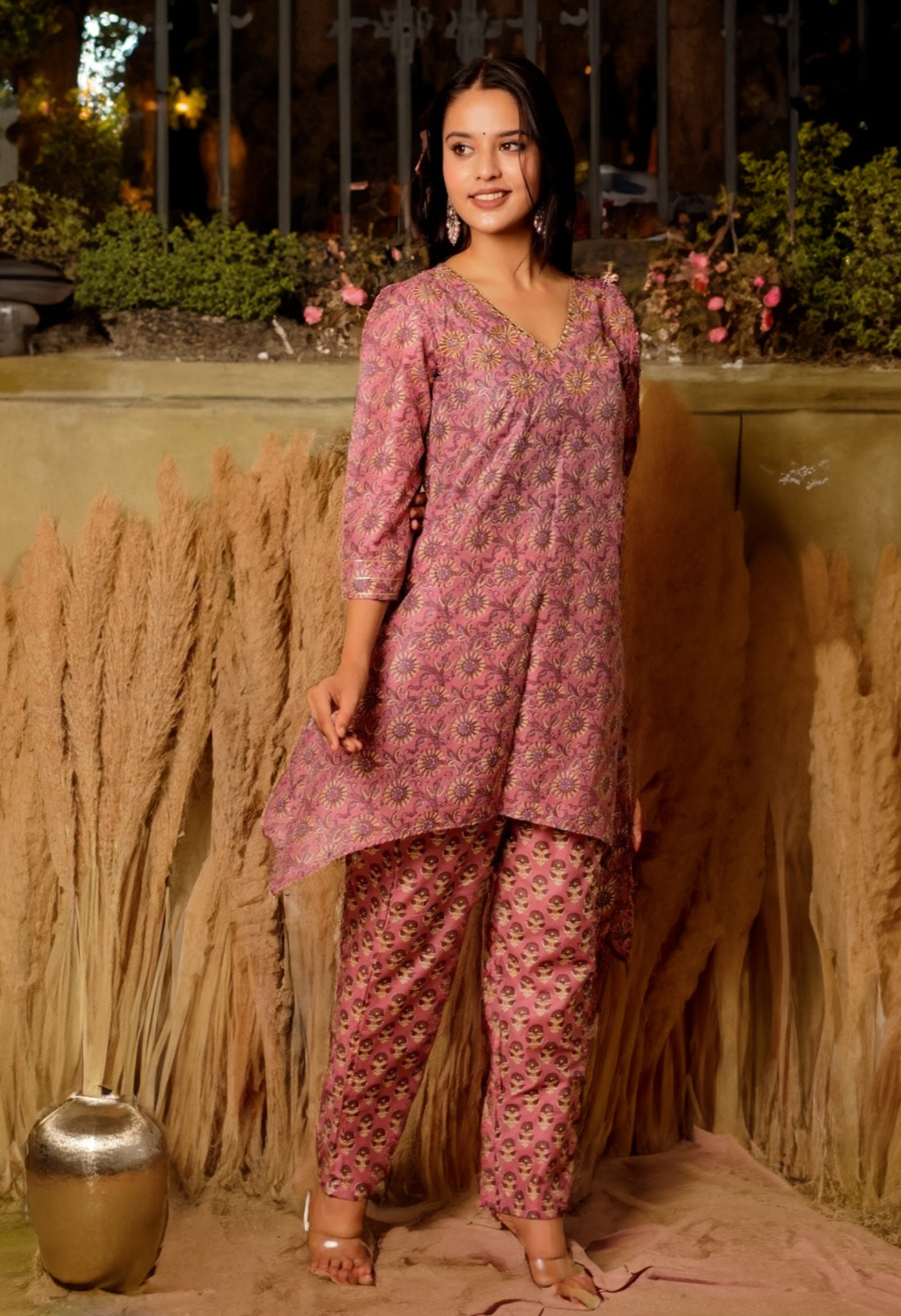 CHANDI CO-ORDS SET - PINK