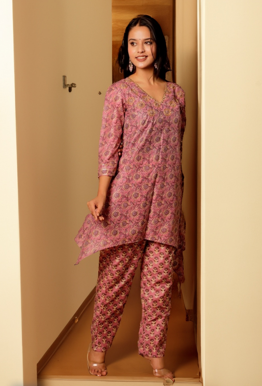 Chandi Pink Co-ord Set