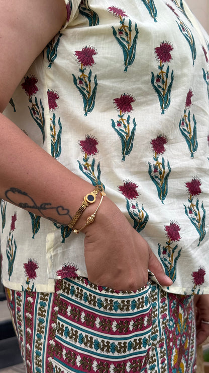 Aabroo - summery printed co-ord set