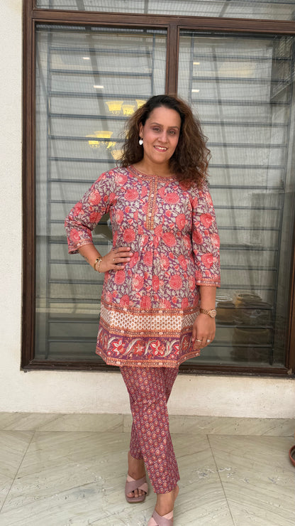 Shayarana - A vibrant pink co-ord set